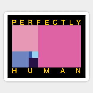 Perfectly Human - Omnisexual Pride Flag Magnet